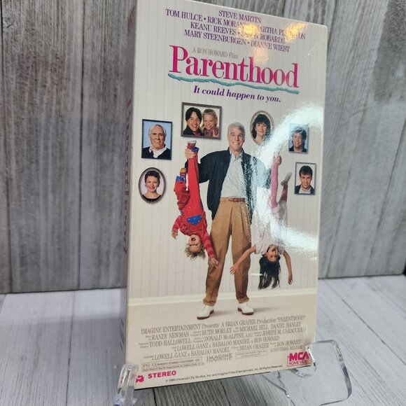 Parenthood VHS Tape 1989 - Steve Martin Tom Hulce - Picture 2 of 5
